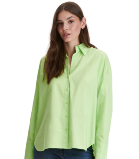 Bawełniana koszula - Zielony
