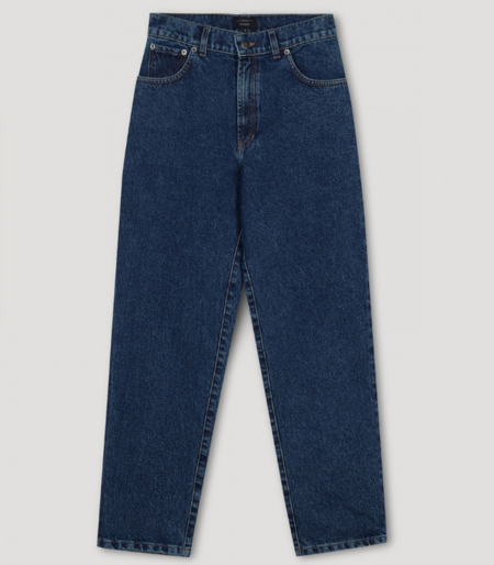 Granatowe jeansy
