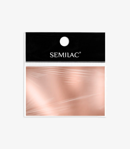 03 Semilac Nail transfer foil Rose Gold