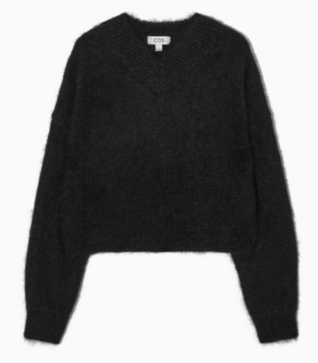 Czarny sweter
