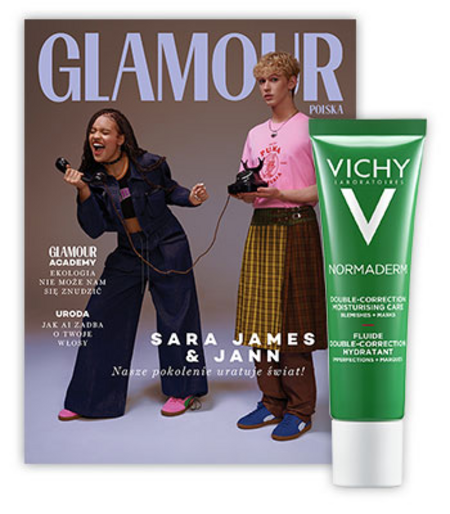 Glamour 4/2024 z kremem do twarzy Vichy