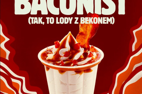 Burger King wprowadza do oferty lody z bekonem! Jak smakuje The Baconist?
