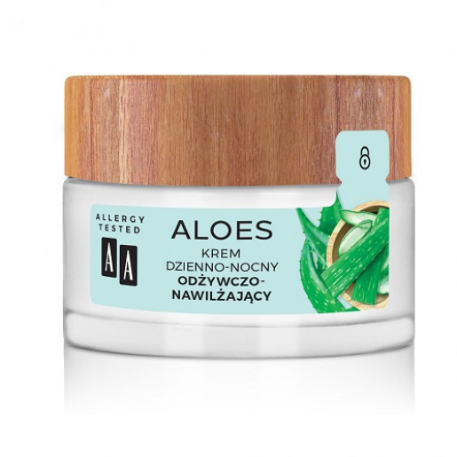 Krem dzienno-nocny odżywczo-nawilżający AA Aloes 100% Aloe Vera Extract