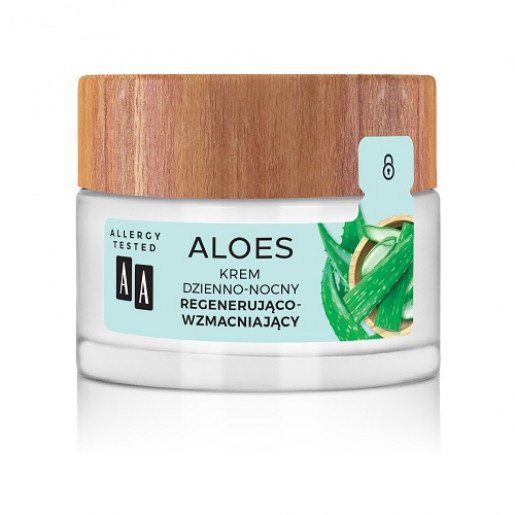 Krem dzienno-nocny regenerująco-wzmacniający AA Aloes 100% Aloe Vera Extract