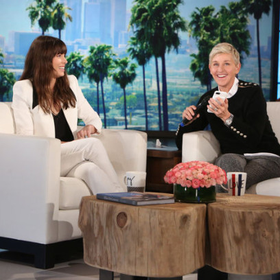 Jessica Biel i Ellen DeGeneres