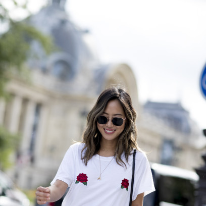 Moda uliczna Paryż wiosna-lato 2017
