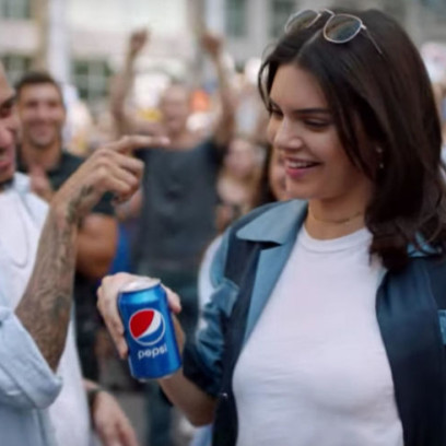 Kendall Jenner w kampanii Pepsi
