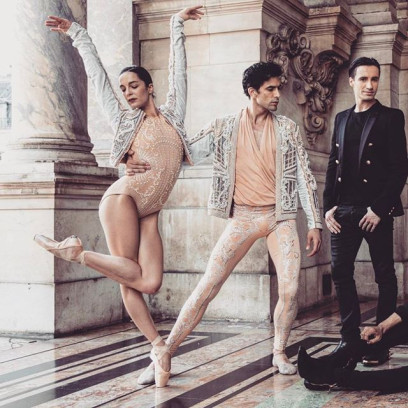 Olivier Rousteing zaprojektował kostiumy dla Paris Opera Ballet