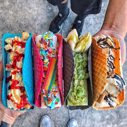 Rollec Ice Cream Tacos, czyli nowy tęczowy hit na Instagramie!