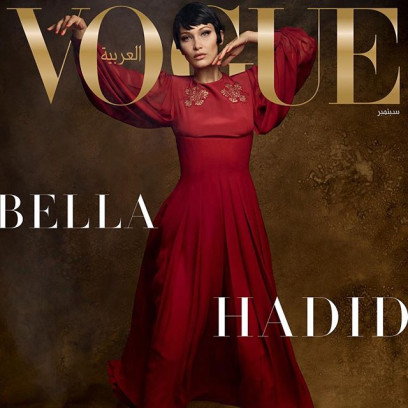 Bella Hadid w obiektywie Karla Lagerfelda