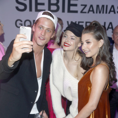Gala Kobieta Roku Glamour 2017 - Jakob Kosel, Karolina Pisarek  i Julia Wieniawa