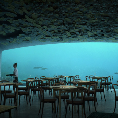 Firma Snøhetta zaprojektowała pierwszą podwodną restaurację