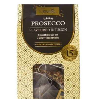 Herbata o smaku Prosecco z oferty Aldi