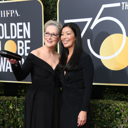 Na gali Złotych Globów 2018 Meryl Streep wystąpiła w duecie z Ai-jen Poo wspierającą uchodźczynie.