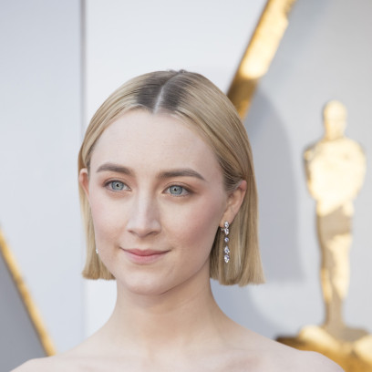 Oscary 2018: Saoirse Ronan w subtelnym różowym make-upie