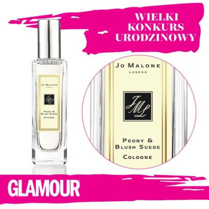 KONKURS URODZINOWY GLAMOUR: Wygraj perfumy Jo Malone dla siebie i swojej przyjaciółki!