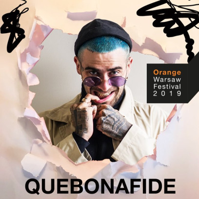 Quebonafide kolejną gwiazdą Orange Warsaw Festival 2019