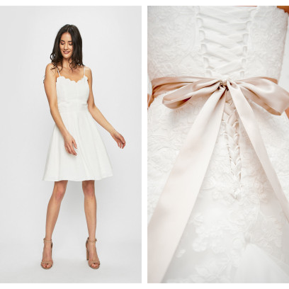 Białe sukienki z sieciówek, które wyglądają jak ślubne - wybraliśmy najlepsze modele!