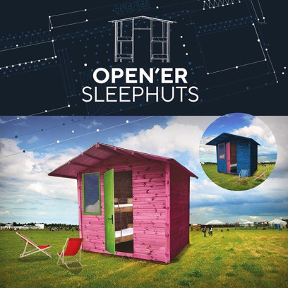 Open’er 2019: domki noclegowe Sleephuts okażą się hitem?