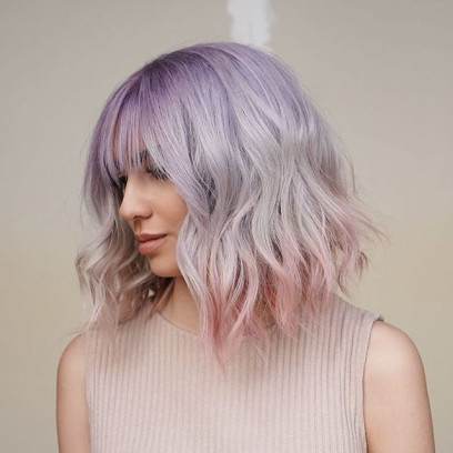 Modna koloryzacja 2019: Włosy w odcieniu Millenial Purple – nowy trend na Instagramie