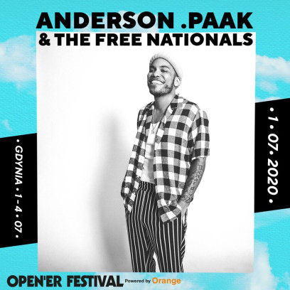 Open'er 2020: Anderson.Paak kolejną gwiazdą festiwalu w Gdyni!