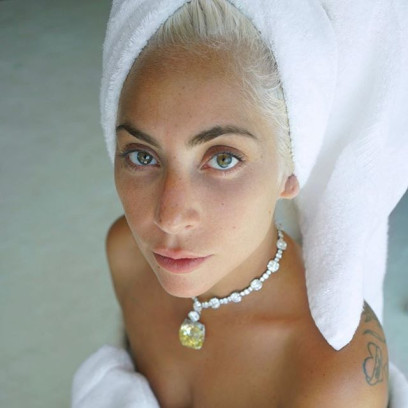 Lady Gaga bez makijażu