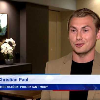 Christian Paul - kim jest projektant z "Wiadomości" i czy rzeczywiście należy do świata mody?