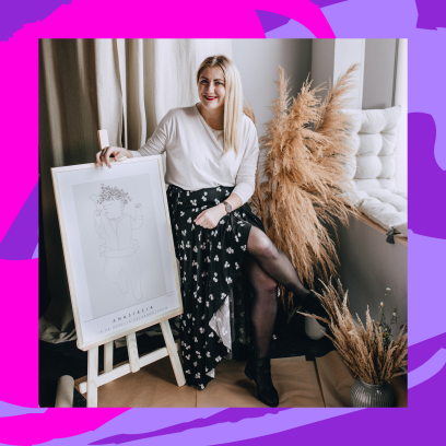 Glamour Girlboss Podcast: Klaudia Mączka-Rzewuska, czyli ilustratorka i twórczyni Minimal Line