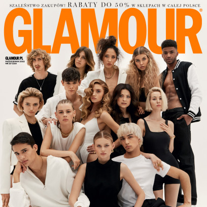 Top Model - okładka Glamour