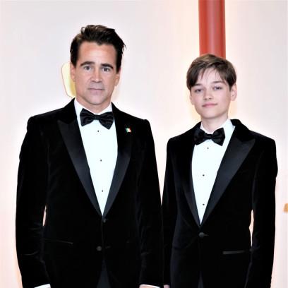 Oscary 2023: Colin Farrell z synem Henrym Tadeuszem