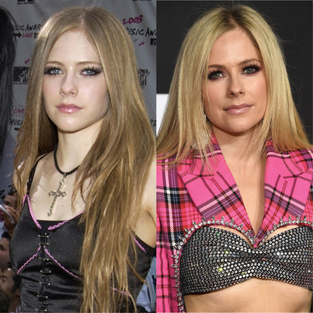Avril Lavigne kiedyś i dziś