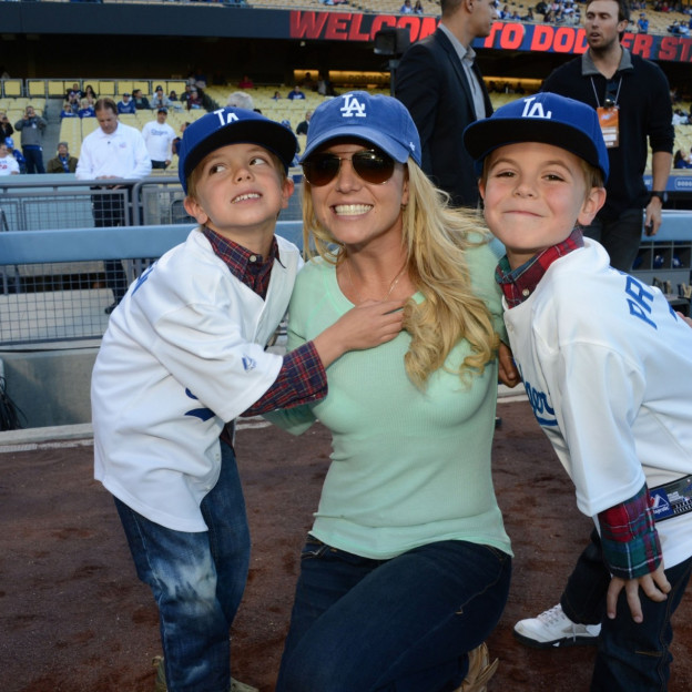 Britney z synami