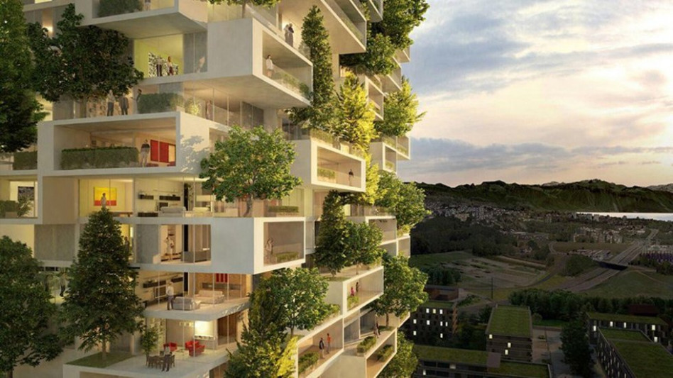 Mieszkanie w drzewach - pierwszy na taką skalę budynek na świecie 1