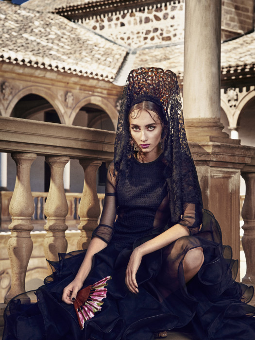 Daria Zhalina, sesja w stylu Haute Couture