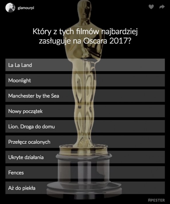 Sonda - Który z tych filmów dostanie Oscara 2017?