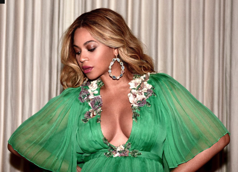 Beyonce w sukni Gucci