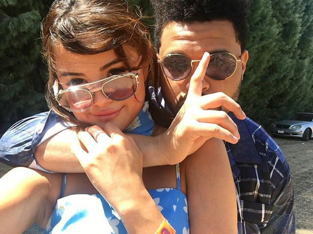 Selana Gomez i The Weeknd na festiwalu Coachella 2017