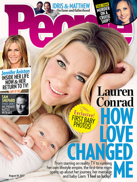 Lauren Conrad została mamą! Syn gwiazdy, Liam James, zadebiutował na okładce magazynu „People”
