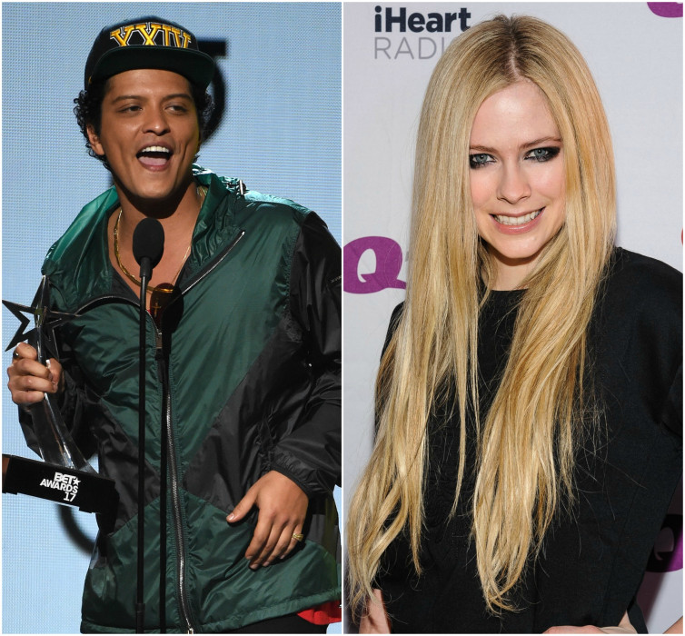 Avril Lavigne i Bruno Mars to najbardziej niebezpieczne gwiazdy w internecie