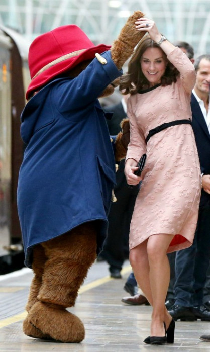 Kate Middleton podczas akcji charytatywnej w Londynie