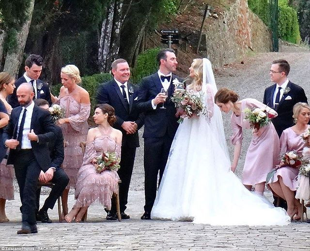 Kate Upton i Justin Verlander wzięli ślub w malowniczym toskańskim miasteczku Montalcino