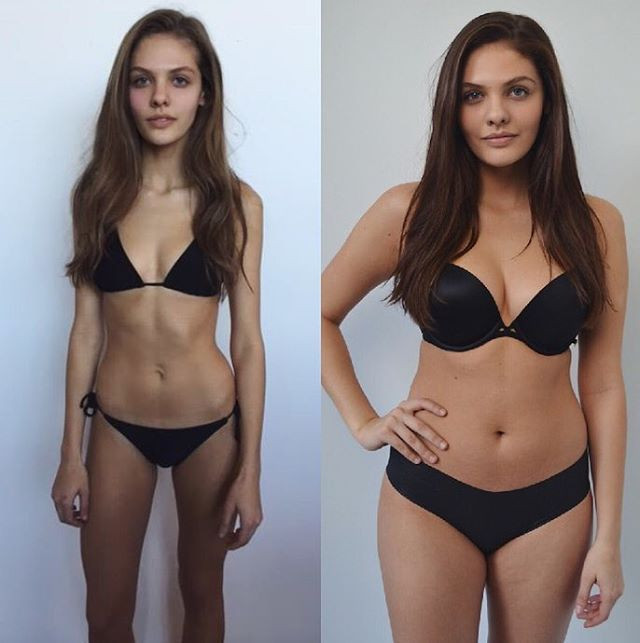 Modelki, które zbuntowały się przeciwko  nierealistycznym wymaganiom dotyczącym ich wymiarów, chętnie dzielą się swoimi doświadczeniami na Instagramie.