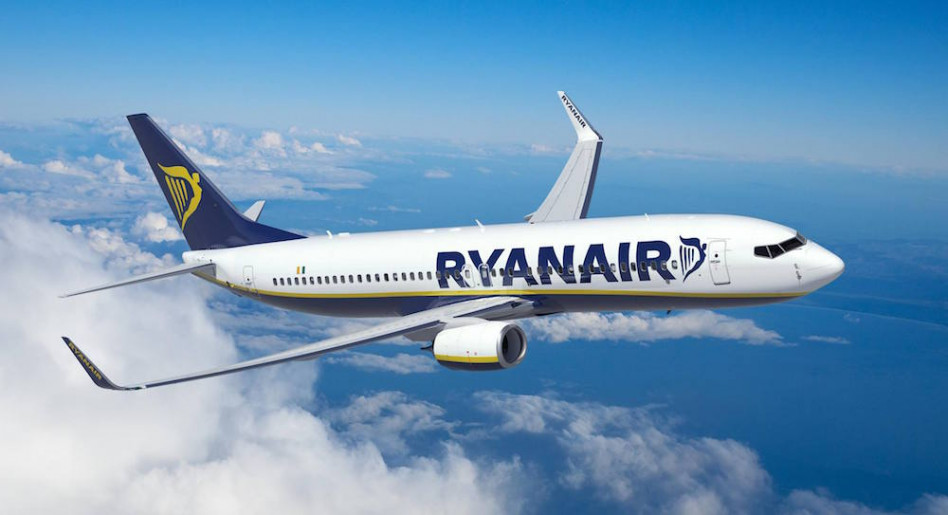 Wyprzedaż biletów lotnicznych Ryanair