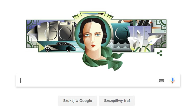 Widzieliście dzisiejsze Google Doodle? Powstało na cześć polskiej malarki!