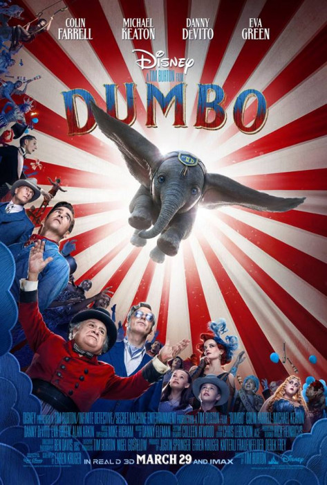 Film „Dumbo” na ekrany kin trafi w marcu 2019 roku.