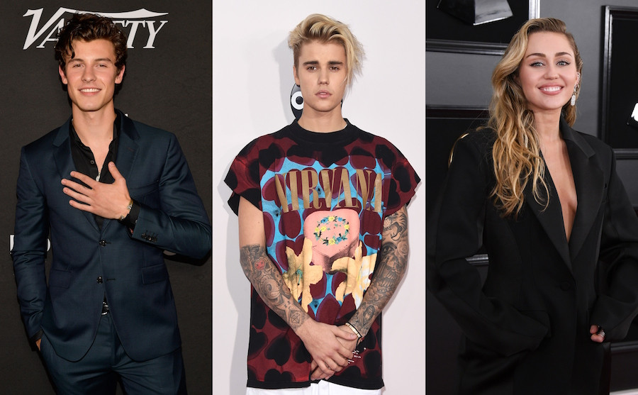 Justin Bieber, Shawn Mendes, Ariana Grande, Miley Cyrus i Ed Sheeran nagrali razem piosenkę!