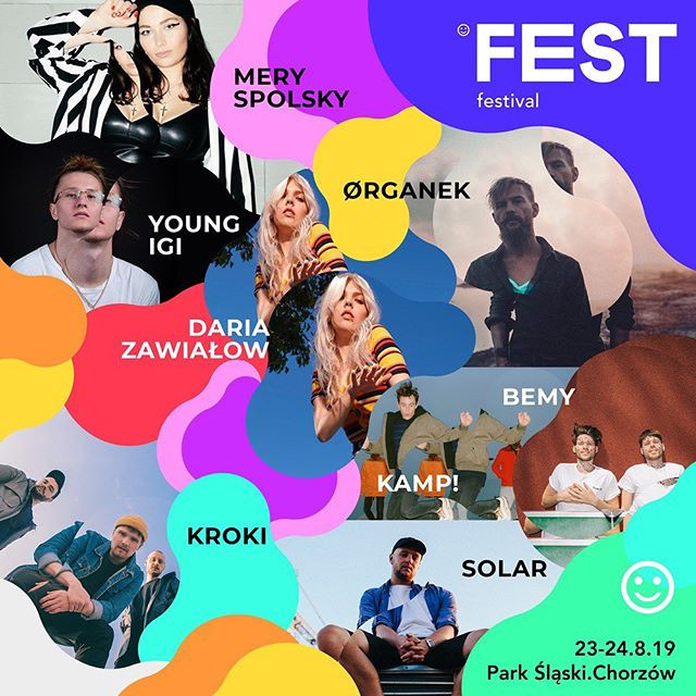 Fest Festival 2019 ogłosił nowych artystów. Wśród nich Daria Zawiałow, Organek i Kamp!