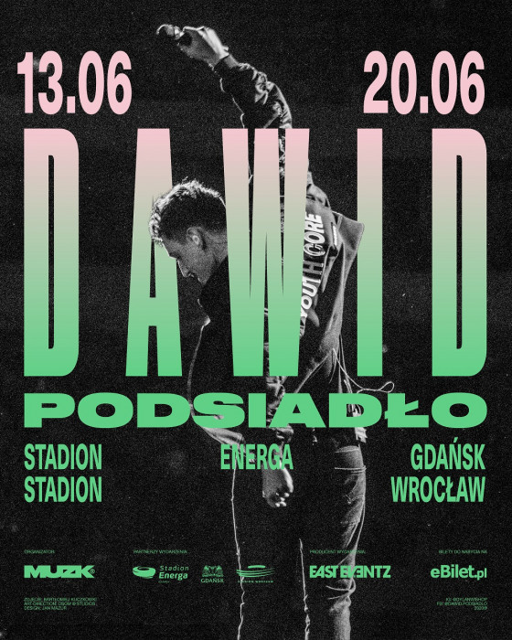 Dawid Podsiadło na Stadionach - ruszyła sprzedaż biletów na dwa duże koncerty