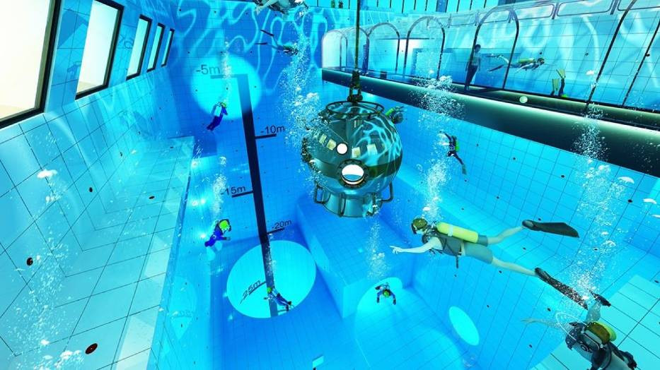 Deepspot – najgłębszy basen nurkowy świata powstaje w Polsce. Otwarcie już niebawem!
