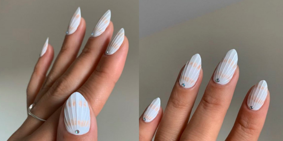 Shell nails – modne paznokcie 2020 w wersji 3D, które robią furorę na Instagramie! Ten manicure przypomni wam o najpiękniejszych chwilach spędzonych nad morzem